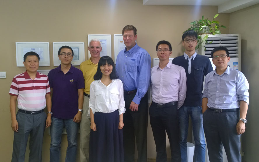 Taber公司到訪翁開(kāi)爾
